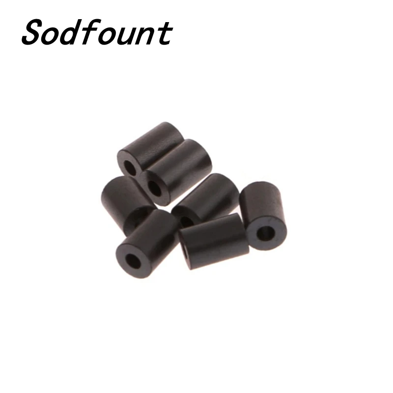 100pcs Hollow Ferrite  Hole Beads 3.5*3*1.5  4*2*2 mm anti-interference  Cores EMI Filter Ring Nickel Zinc  Through Flux