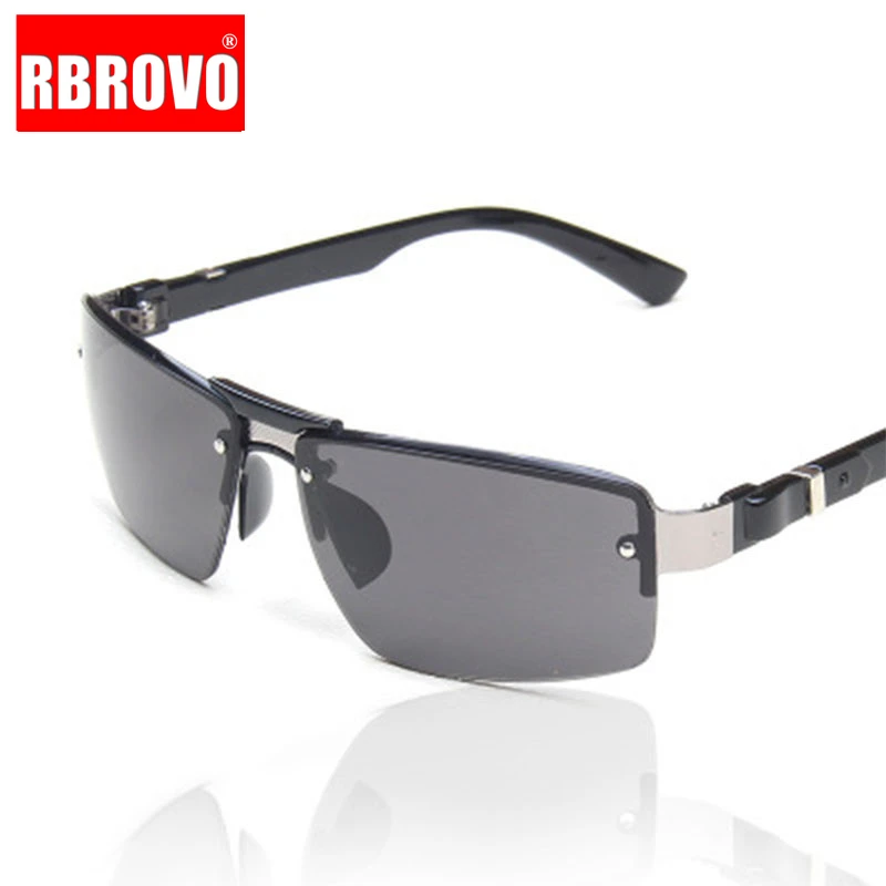 RBROVO 2023 Metal Sunglasses Man Classic Sun Glasses Vintage Brand Designer Outdoor Driving Glasses Lunette De Soleil Femme