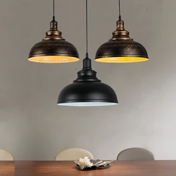 Vintage Loft Retro Lamp Bar Kitchen Office Study Dining Room Cafe Restaurant Pub Chandelier Hanging Lamp Headlight Pendant Lamp