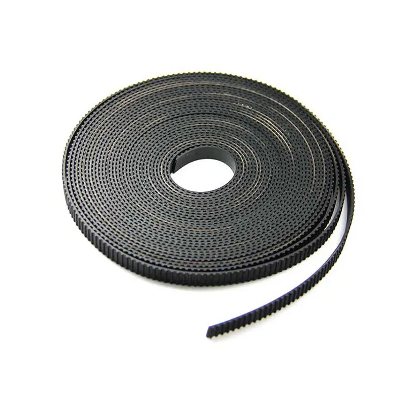 2/5M GT2 เข็มขัด Synchronous กว้าง 6mm 2 GT-6mm สำหรับ 3D ชิ้นส่วนเครื่องพิมพ์ repRap Mendel 2GT เข็มขัดรอกอุปกรณ์เสริม