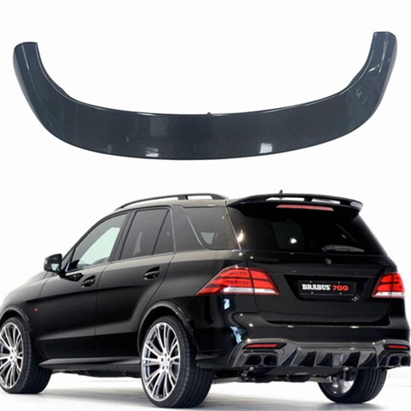 2016-IN for Mercedes-Benz GLE grade ML-class W166 B style spoiler carbon fiber modified roof spoiler