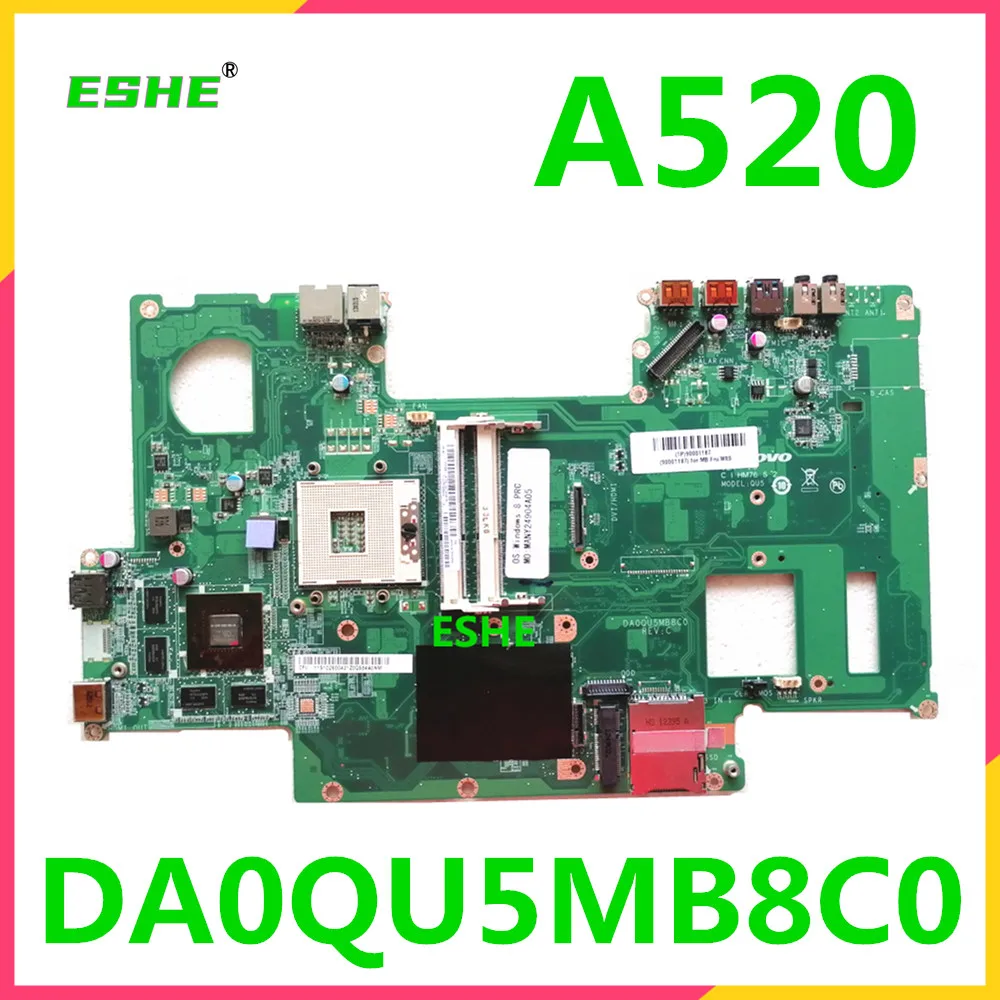 

90001187 For Lenovo A520 All-in-One motherboard DA0QU5MB8C0 REV:C N13M-GE2-AIO-A1 graphics card tested good