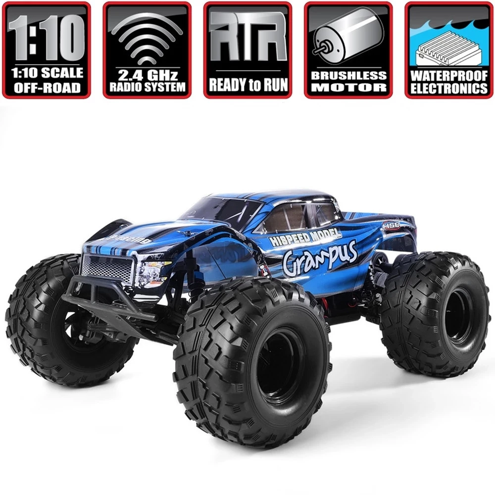 NEW HSP RC Car 1/10 Scale Buggy Model Car Truck Electric Power Brushless Motor High Speed  Racing Drift Remote Control Car Toys