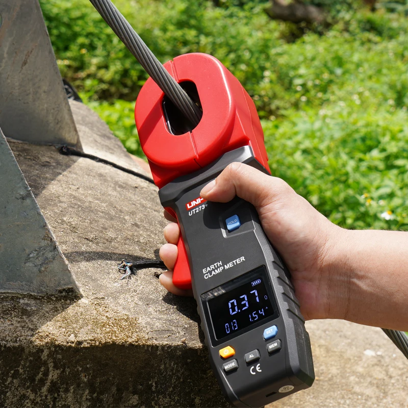 UNI-T UT272+ UT273+ UT275+ Clamp Earth Ground Tester/loop resistance tester/clamp ammeter USB communication