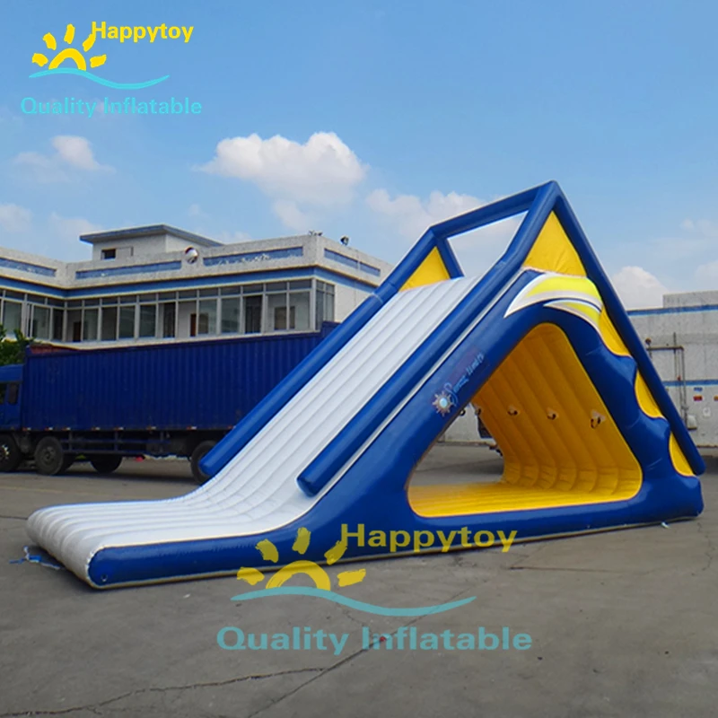 Sea Lake Water Toys Climbing Inflatable Water Tower Aqua Floating Water Slide