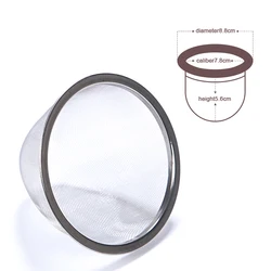 Reusable Stainless Steel Mesh Tea Infuser Strainer Teapot Tea Leaf Spice Filter Drinkware Kitchen Accessories 15 Size