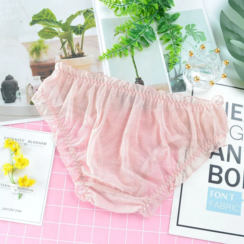 Leechee Japanese Women\'s Panties Cotton Sexy Soft Comfort Girl Seamless Solid Underwear Cute Briefs Low Waist Female Lingerie