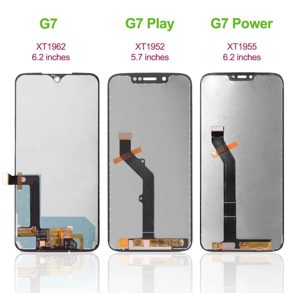 For Motorola Moto G7 Play XT1952-4 Lcd Display Touch Screen Digitizer Assembly Replacement For Moto G7 G7 Plus LCD G7 Power LCD