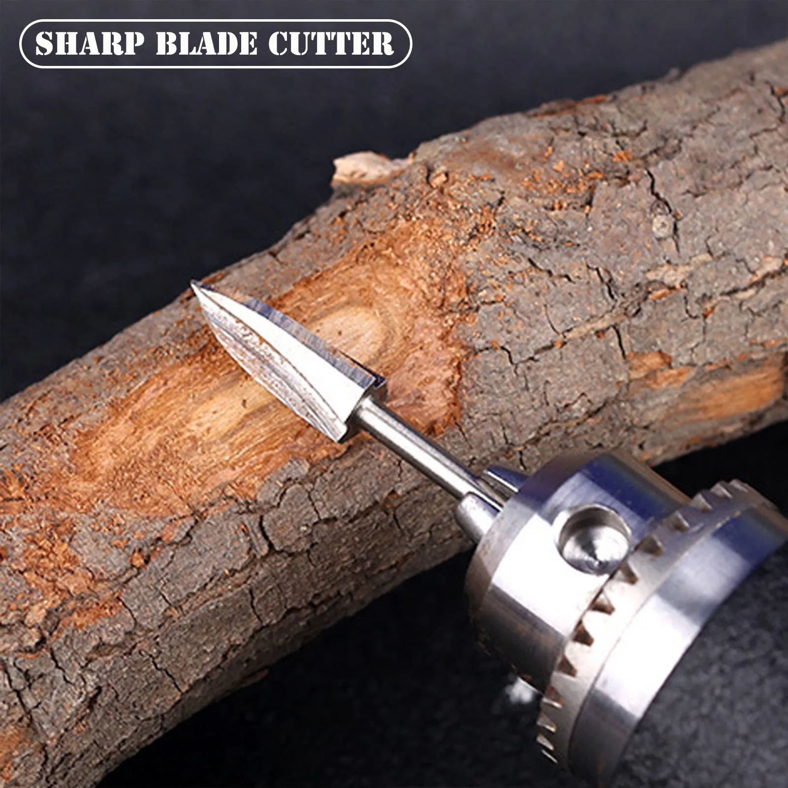 5PCS/SET Wood Engraving Drill Bit Set 3-8mm Milling Cutters Steel Sharp Edges Woodworking Drilling Tools Wood Carving Knives