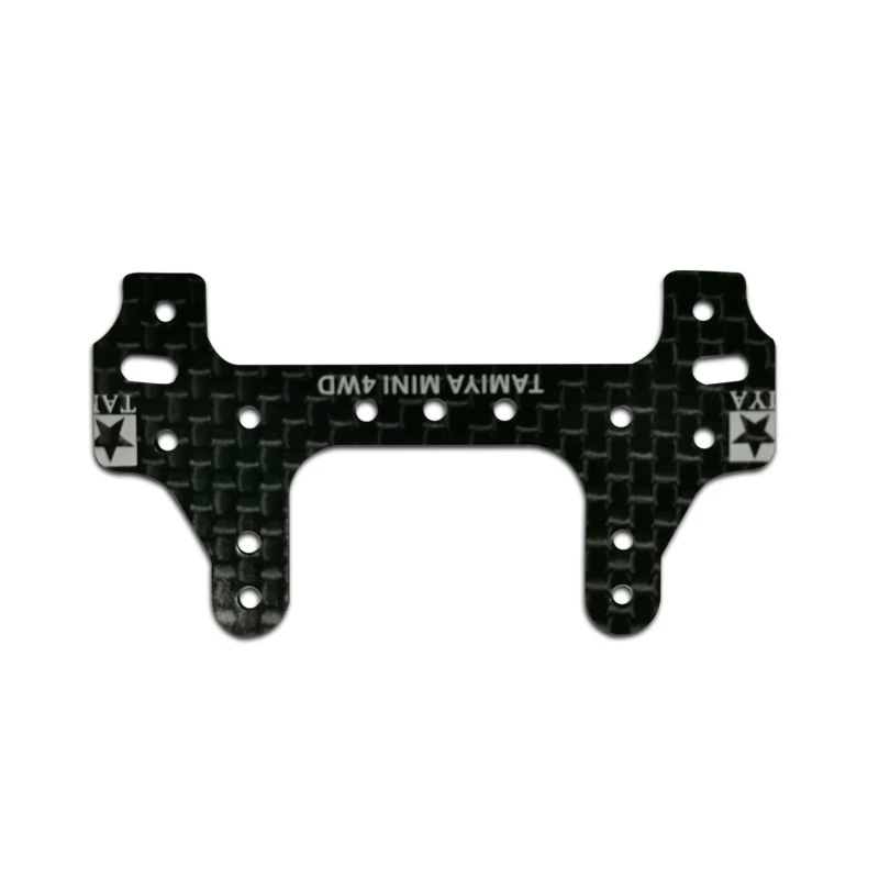 self -made  HG Carbon Rear Multi Roller Setting Stay Plate 1.5mm 94848/95043/95114 Spare Parts For Tamiya Mini 4WD Car Model