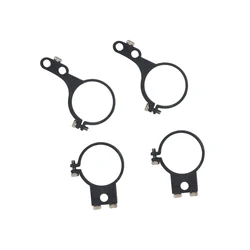 2 pezzi per 19mm RC cilindro idraulico 4mm rame tubo Clip escavatore Bulldozer caricatore RC parti del modello di auto