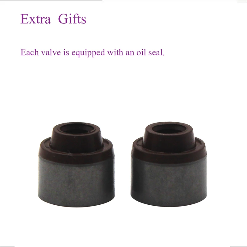 Road Passion Motorcycle Engine Parts Valve Stem & Oil Seal Kit For Kawasaki KLX250 KLX300 BR250 Z250SL BX250 NINJA 250SL