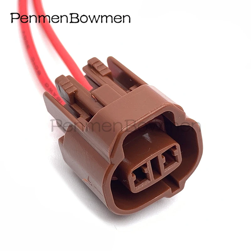 1 Zestaw 2-pinowych wodoszczelnych złączy elektrycznych do kabli samochodowych, żeńskie złącze wiązki przewodów do 6189-0033