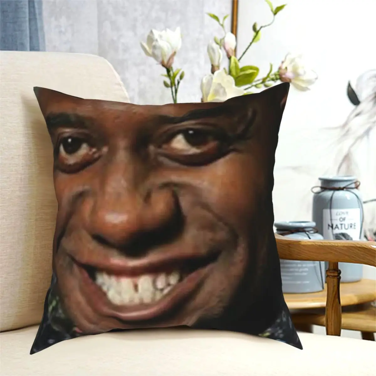 

Ainsley Harriott Pillowcase Polyester Pattern Zip Decor Pillow Case for Home Cushion Cover 45*45cm