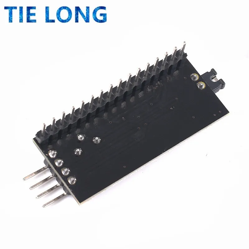 1pcs/lot IIC I2C TWI SPI Serial Interface Board Port 1602 2004 LCD LCD1602 Adapter Plate LCD Adapter Converter Module PCF8574