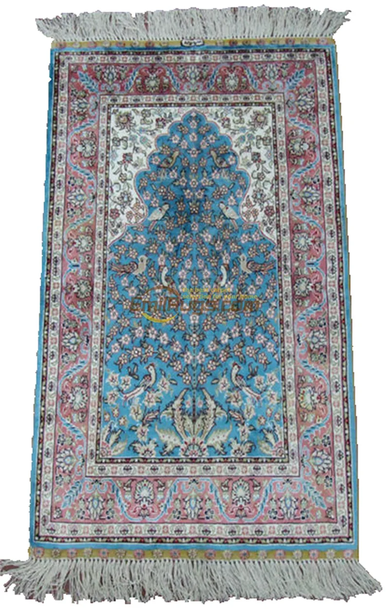 

Handmade Persian Silk Carpets Decorative Oriental Pure Silk Area Rugs