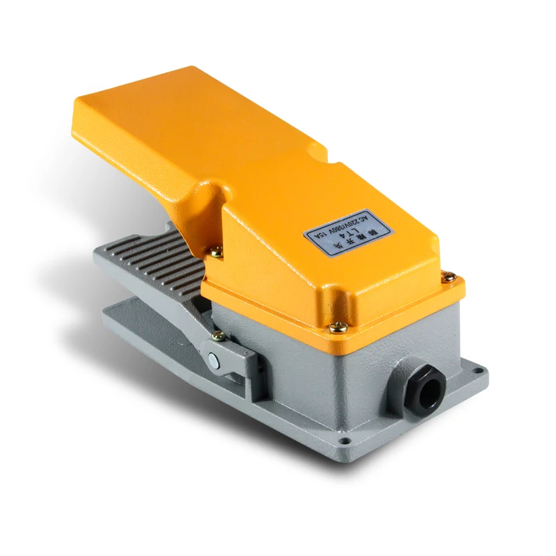 LTH-1/6 Foot Switch LT4 Foot Switch Punch CNC Lathe Hydraulic Chuck Foot Switch Aluminum Shell