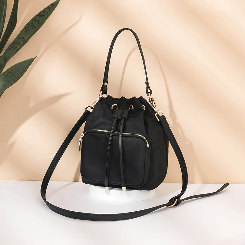 YONBEN  Bucket bag women  new fashion trendy handbag nylon shoulder bag canvas bag Korean messenger bag