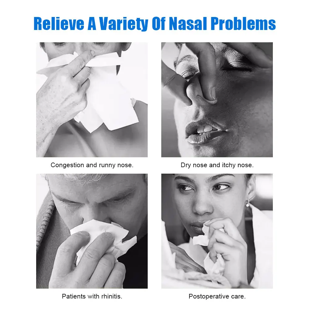 Nose Wash System Sinus & Allergies Relief Nasal Pressure Rinse Neti Pot Nose Trimmer Drop Shipping