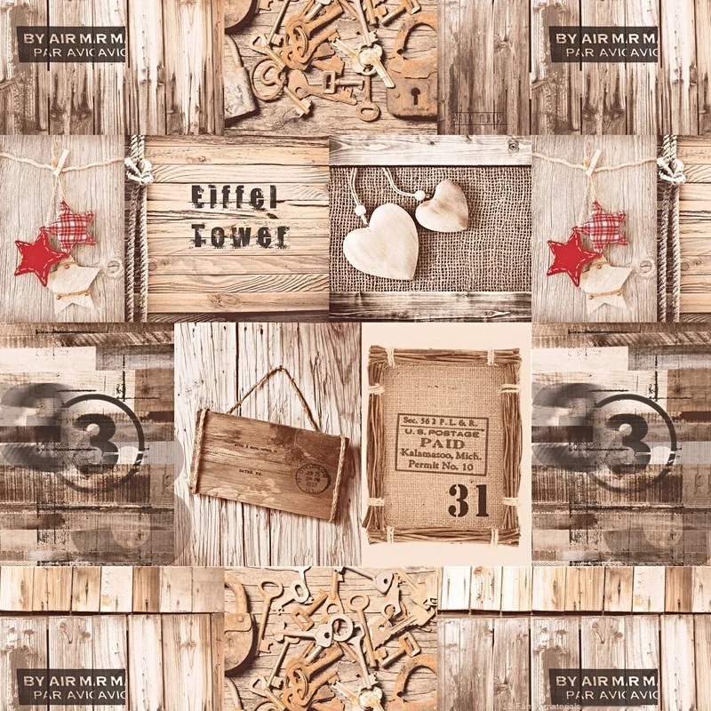 

Nostalgic imitation wood grain wood board background wallpaper cafe Internet cafe graffiti Korean poster wallpaper