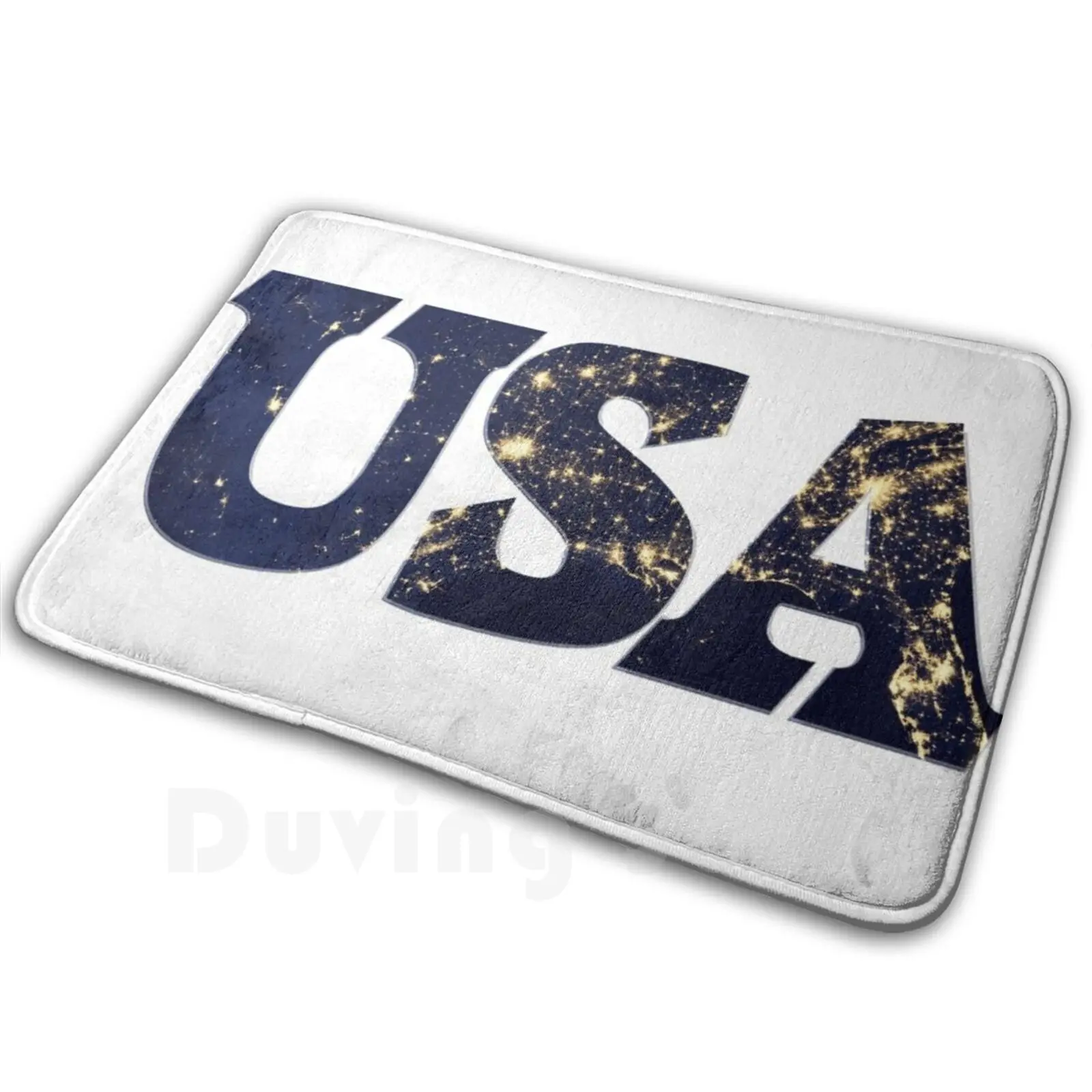 الولايات المتحدة الأمريكية سجادة حصيرة البساط وسادة لينة الولايات المتحدة الأمريكية اسو كور أمريكانا تستخدم واشنطن كاليفورنيا أستراليا