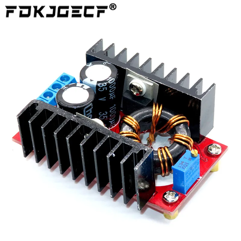 10-30V to 12-35V Step Up 150W 10A DC DC Boost Converter Car Power Supply Module LED Driver Charger Adjustable Voltage Regulator