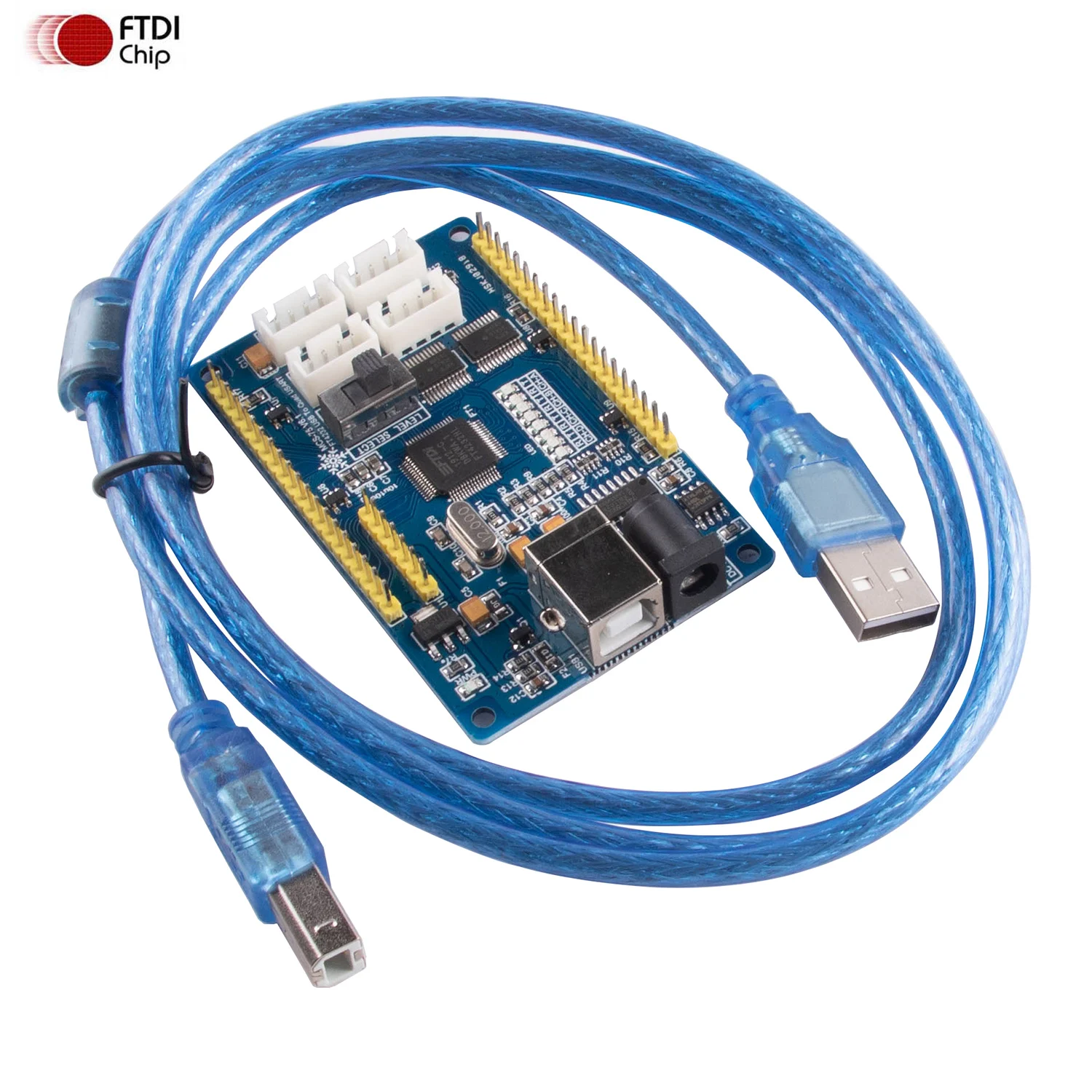 FT4232HL USB إلى 4 TTL المنفذ التسلسلي 5 فولت 3.3 فولت متعددة القنوات وحدة محول محول