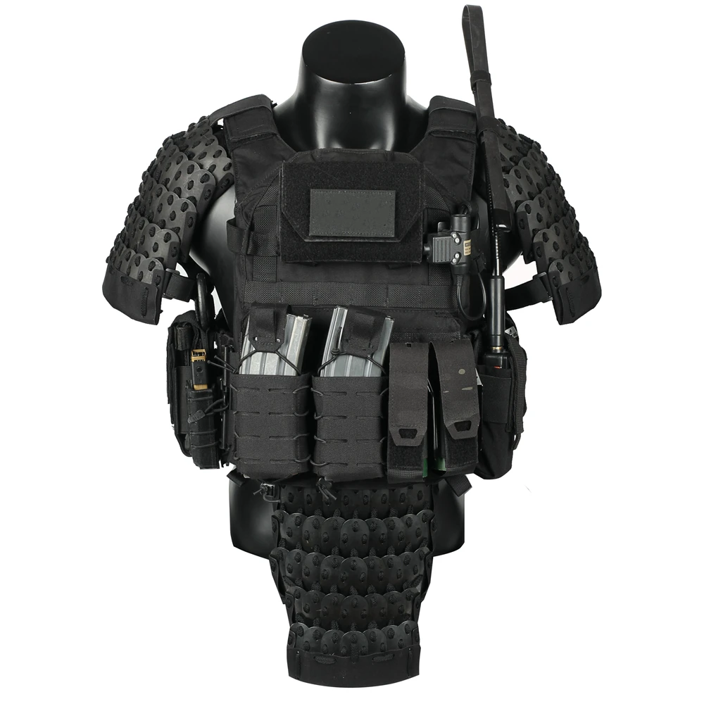 Armor Vest Sport Vest Universal Stainless Steel Metal Protection Airsoft Paintball Protective Gear