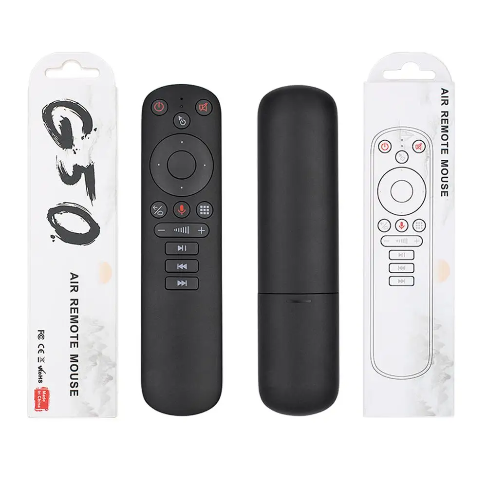 G50S Wireless Fly Air Mouse Gyro Voice 2.4G USB IR learning Remote Control G50 for Smart Android tv universal devices vs G20 G30