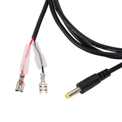 1.4m DC Power Cable for Hunting Trail Cameras for Libattery Wire with 4.0x1.7mm connector Solar Panel Charger Cables