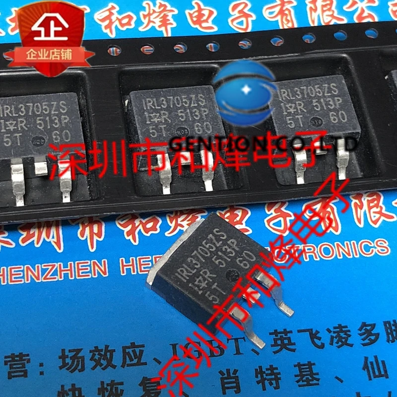 

10PCS IRL3705ZS TO-263 55V 75A in stock 100% new and original