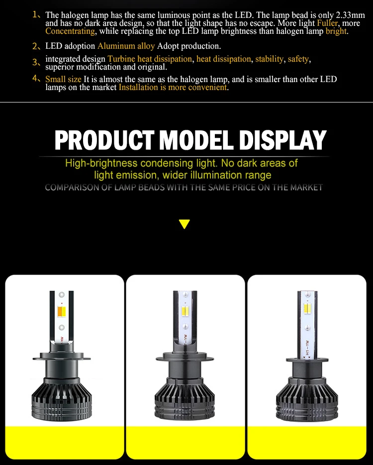 Xi Nhan Canbus F2 F3 Xe Ô Tô Đèn Led Đèn Pha Bóng Đèn H4 H7 H11 9004 9005 9006 9007 H13 55W 8000LM 3 Màu người Lái Xe Ô Tô Tự Động Đèn Led Bóng Đèn Pha
