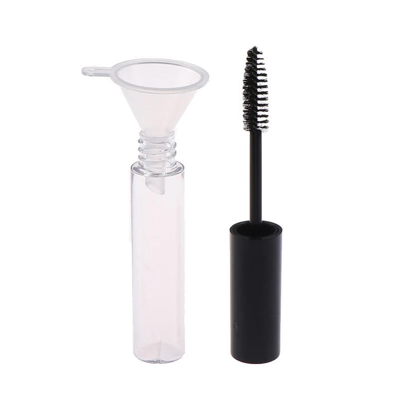 

3 Set 10ml Empty Mascara Tube With Eyelash Wand Funnels And Transfer Pipettes Set For DIY Mascara Container