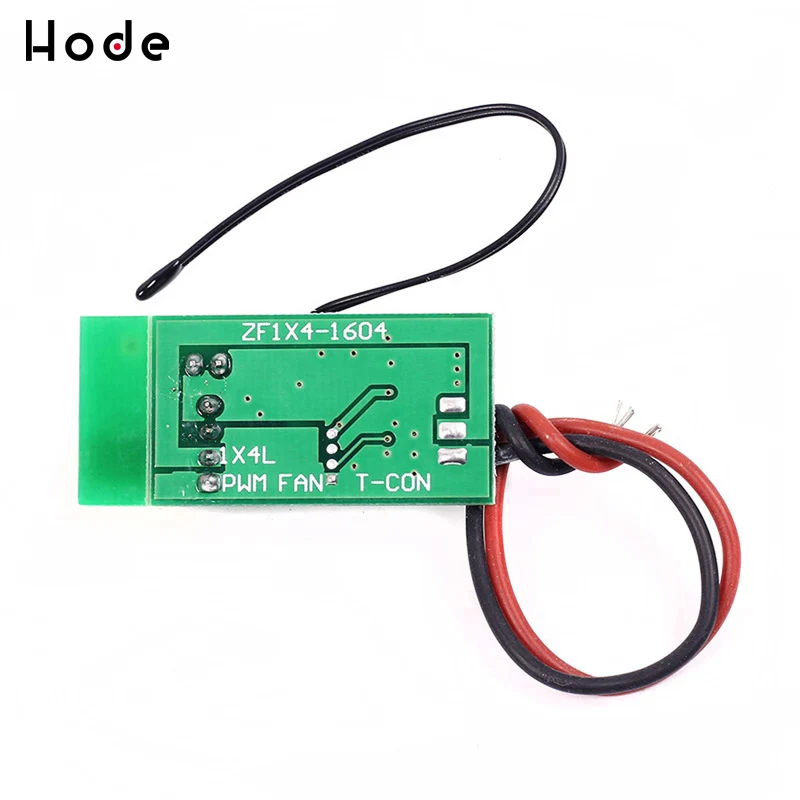 DC 12V PWM Temperature Controller Fan Speed Governor Automatic Temp PWM Speed Controller Switch Temperature Control Governor