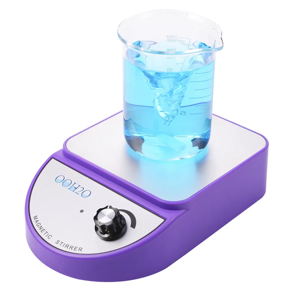 Magnetic Stirrer Magnetic Mixer with Stir Bar 3500 rpm Max Stirring Capacity: 3500ml Black