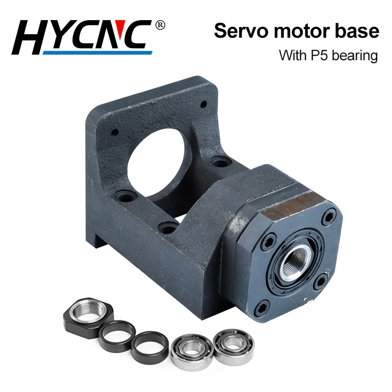 CNC Servo Stepper Motor Base Bracket Ball Screw Motor Integrated Base Mounting Base Z Axis Bearing Servo Motor Base