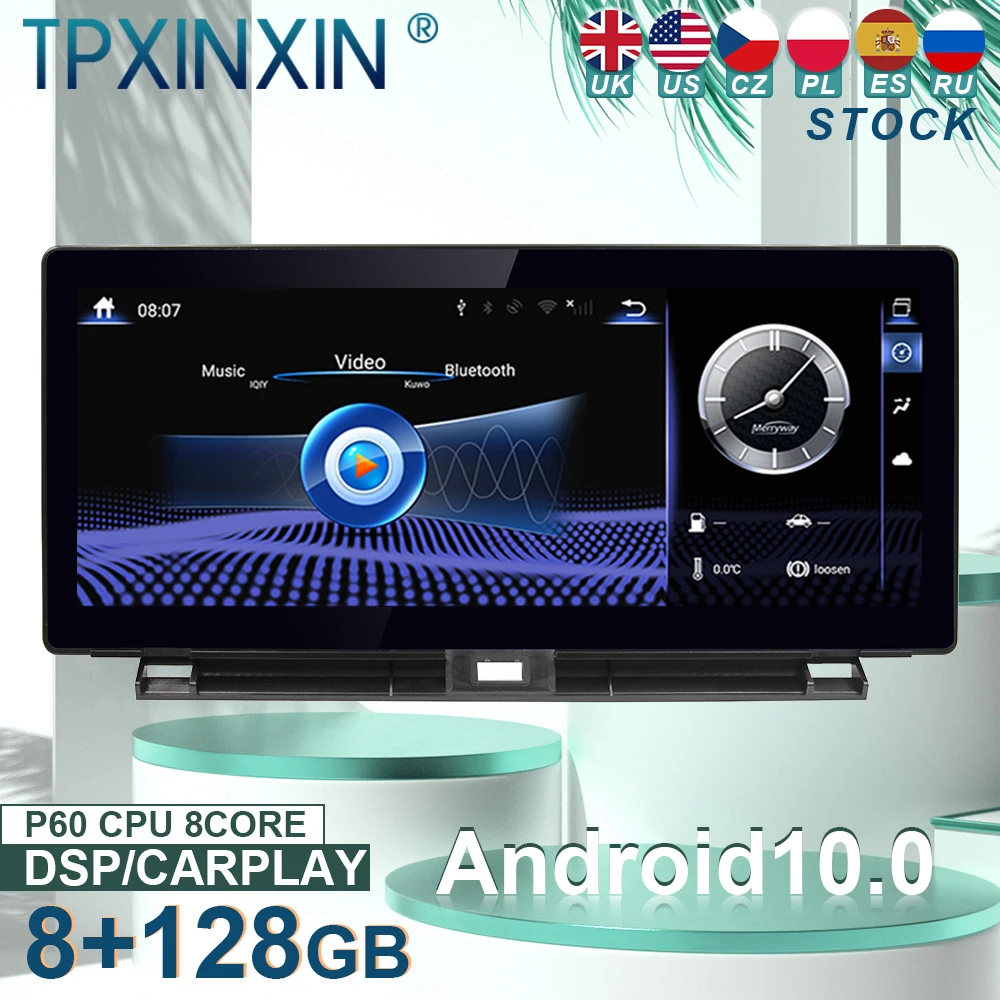 For Lexus NX 200t 300h NX200T 2014-2017 Android 10 Car Stereo Car Radio with Screen GPS Navigation Multimedia Player Head Unit