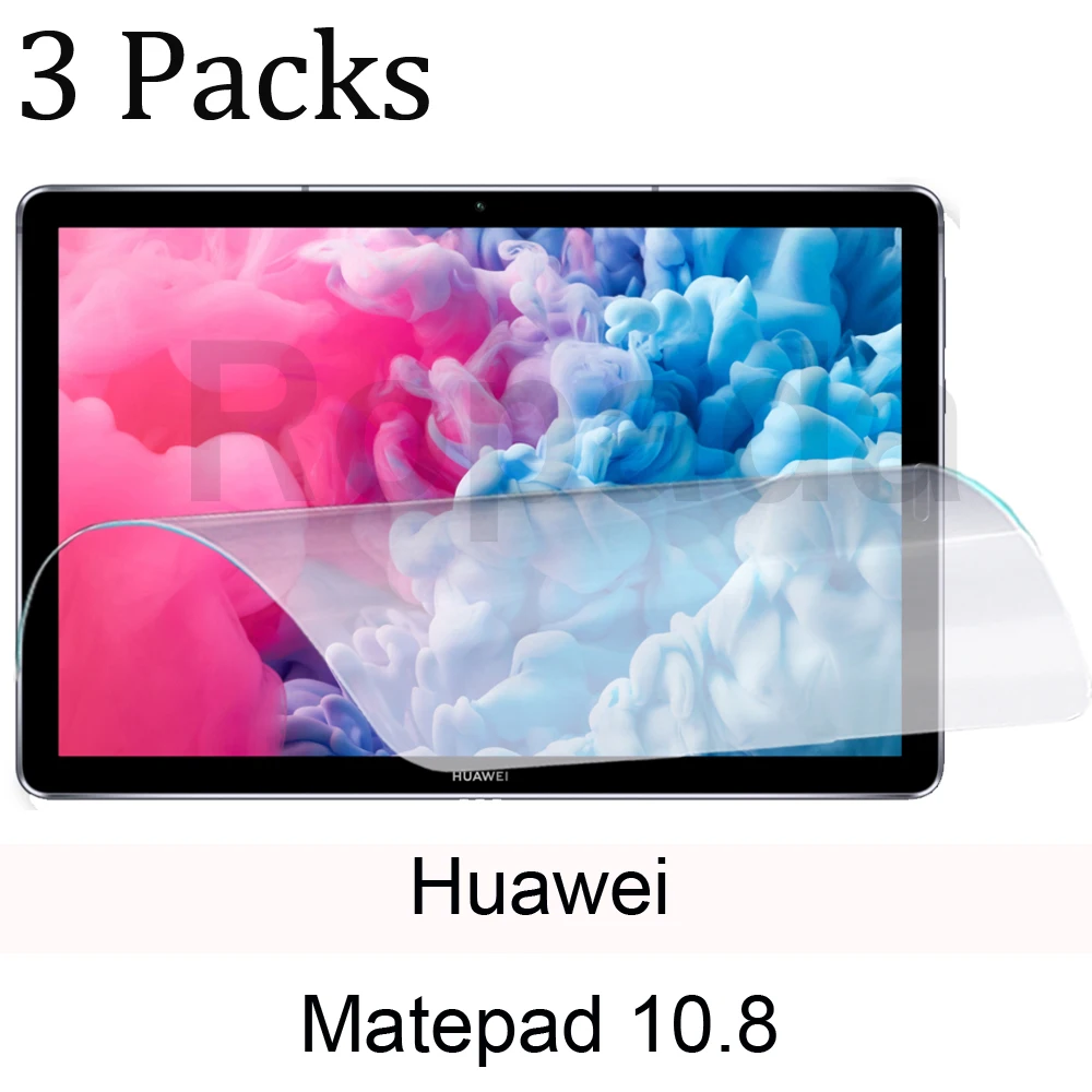 

3 Packs soft PET screen protector for Huawei Matepad 10.8 protective tablet film