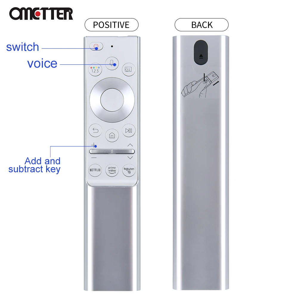 Nouveau pour Samsung TV Smart Voice Télécommande BN59-01327B Q95T Q900T ThomCRMT1CP1 3V 80mA