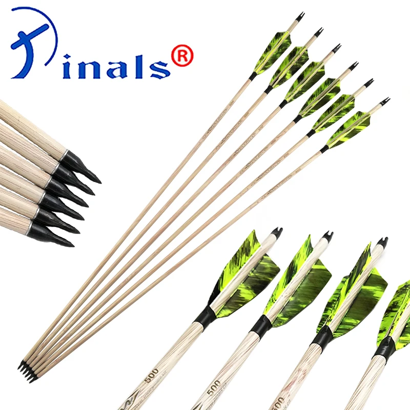 

Pinals Spine 400 500 600 Carbon Arrows ID6.2mm 4" Turkey Feathers 100gr Points Compound Traditional Bow Hunting Archery