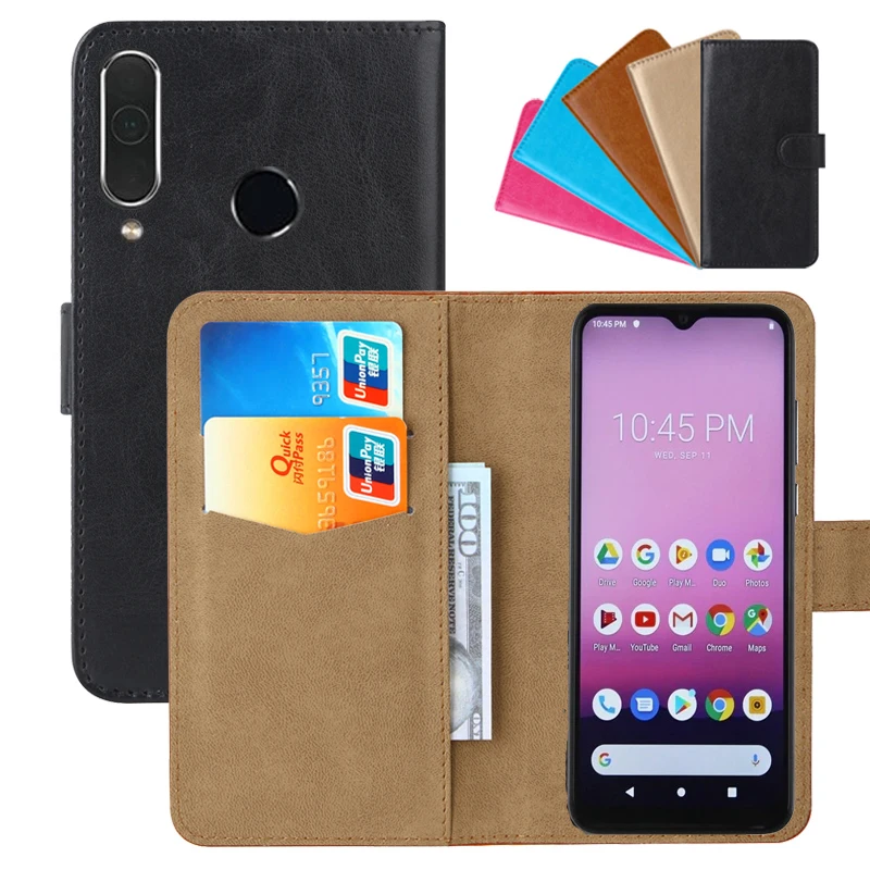 Luxury Wallet Case For Meizu M10 PU Leather Retro Flip Cover Magnetic Fashion Cases Strap