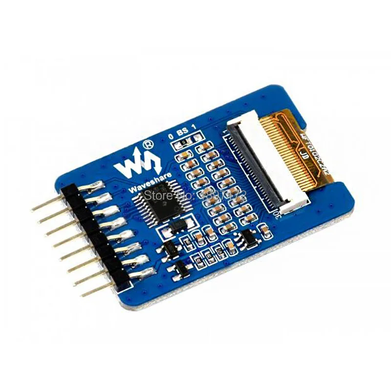 128×80, 1,02 inch e-ink displaymodule, zwart/wit tweekleurig