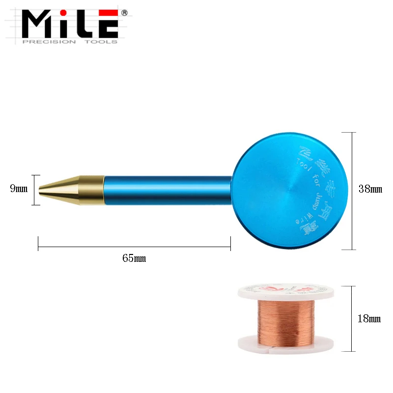 Filo di salto isolante per iPhone Fingerprinter Senso Box con 0.02mm Fly Line Pen PCB Link Wire Set di strumenti di saldatura per telefoni cellulari