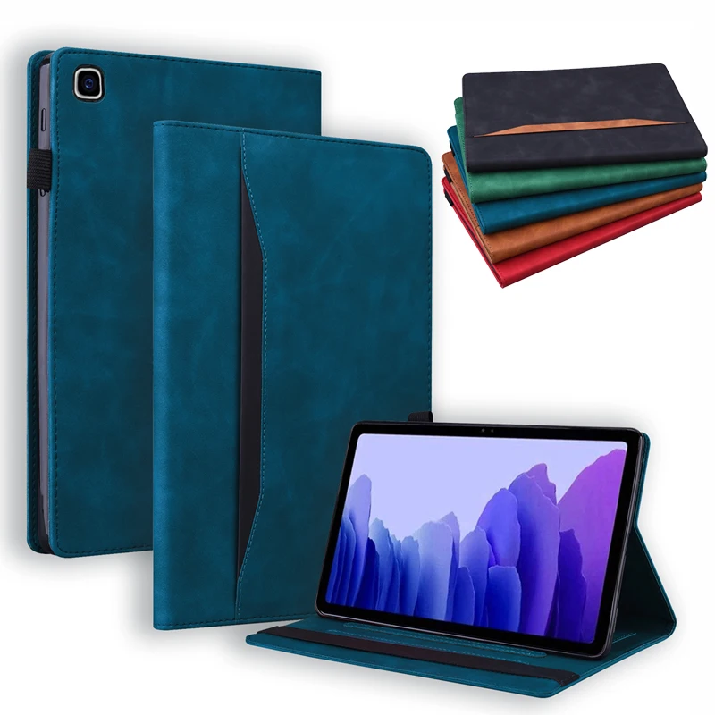 

Business Wallet Flip Leather Cover Funda for Samsung Galaxy Tab S6 Lite 10.4 Soft Stand Case for Galaxy Tab S6 Lite SM-P610 P615