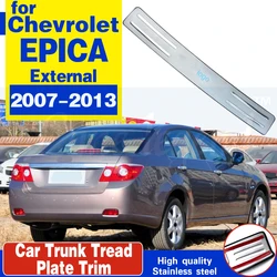 High quality stainless steel Rear bumper Protector Sill For Chevrolet EPICA 2007 2008 2009 2010 2011 2012 2013