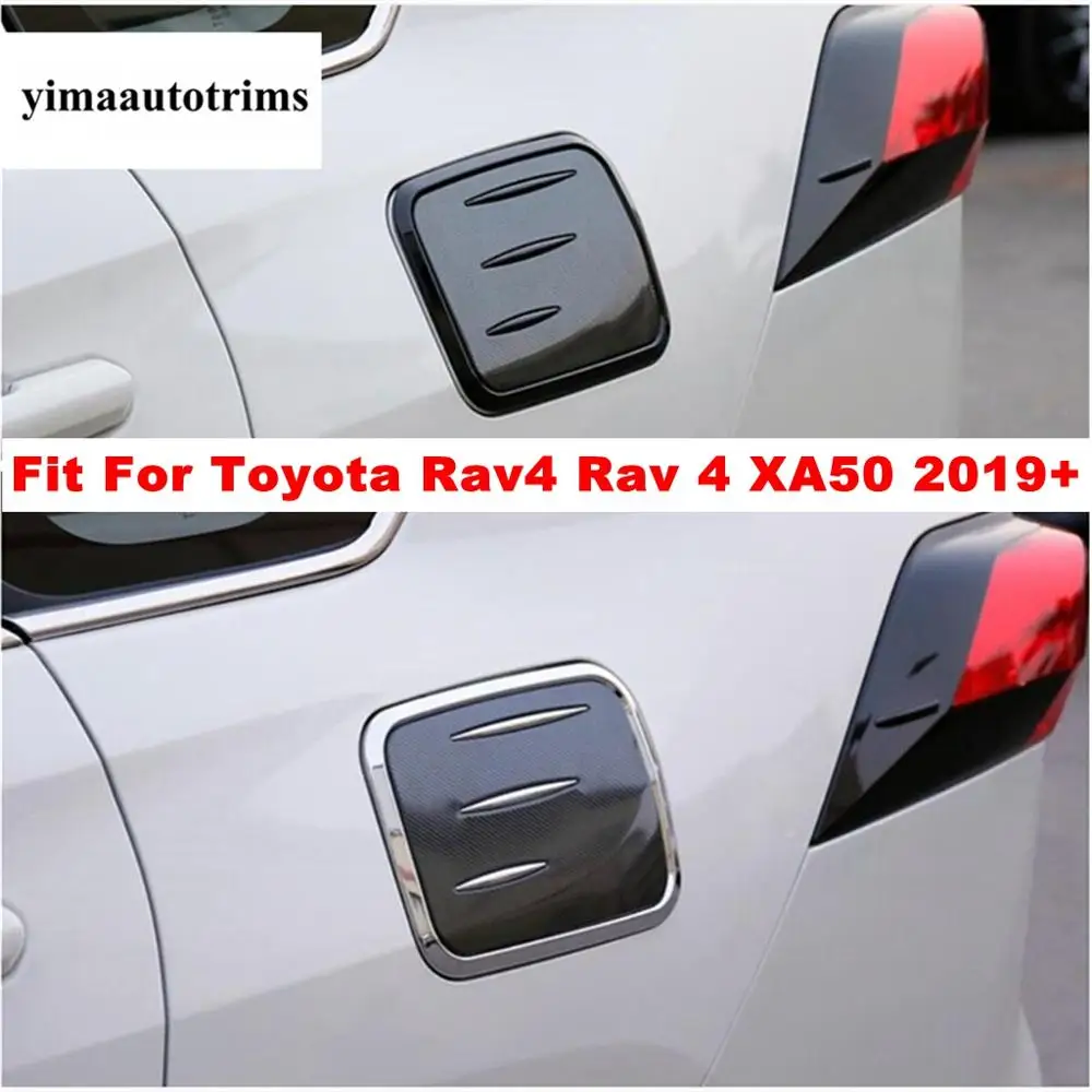 

Side Body Fuel / Oil / Gas / Tank Protection Kit Cover Trim Plastic Accessories For TOYOTA RAV4 RAV 4 XA50 2019 - 2024