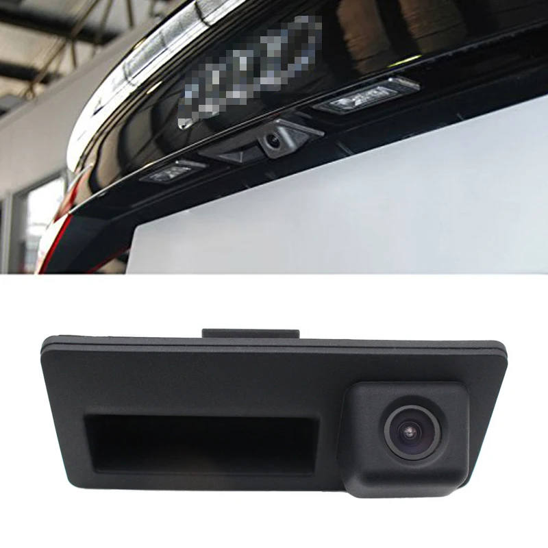 

Car Trunk Handle Camera Rear View HD Camera for Audi A3 A4 A6 RS4 RS6 for Passat B5 Tiguan Touarge