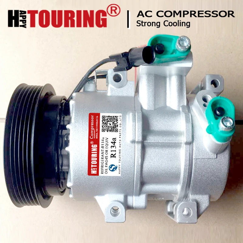 Conditioning AC Compressor FOR HYUNDAI ACCENT Veloster Kia CERATO 977011R000 977011J101 97701-1R000 977012V000 97701-1J101