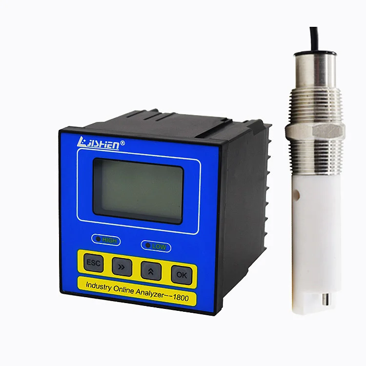 EC-1800 Conductivity Meter Large Range Conductivity Test Controller 4-20mA PH Meter TDS Meter Factory Direct RS-485 TDS Meter