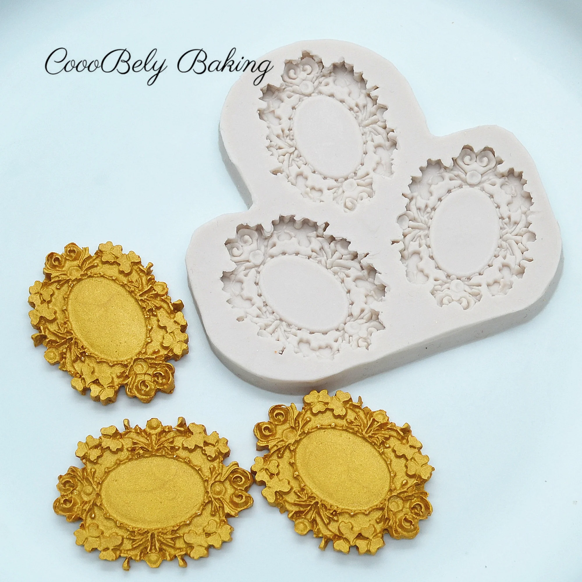 Photo Frame Flower Silicone Molds For Baking Fondant Cake Decoration Silicone Mold Hand Made Decorating Leaves Chocolate Candy